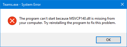 MSVCP140.dll Missing Error? Here is the FIX! - iTechGyan.com